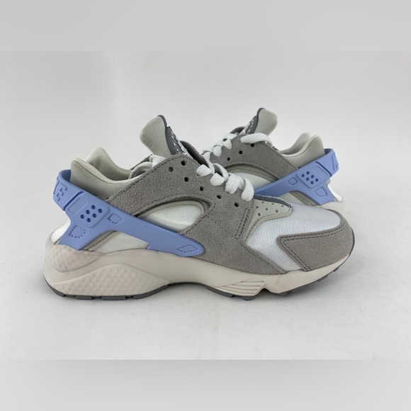 Nike Air Huarache Grey Celestine Blue Women's Sneakers Shoes DV6983-100 - Picture 9 of 12